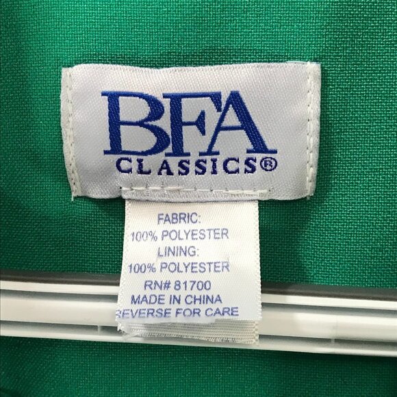 🌷Vintage Green Blazer by BFA with Horsebit Detail - Picture 3 of 3